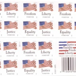 Brand new booklet of 20 first class stamps